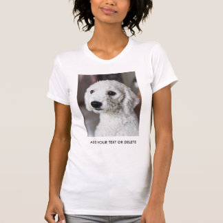 T-shirt Photo personnalisée et texte personnalisé