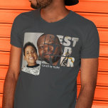T-shirt Photo Personnalisée Et Texte Personnalisé Meilleur<br><div class="desc">Photo et texte personnalisés T-shirts Best Dad Ever de Ricaso - ajoutez votre propre photo,  votre art et votre texte à cette chemise personnalisable - idéal pour la fête des pères ou n'importe quel jour</div>