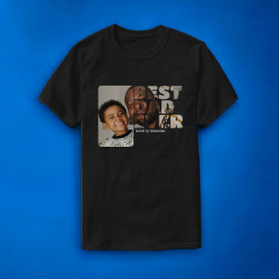 T-shirt Photo Personnalisée Et Texte Personnalisé Meilleur
