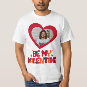 T-shirt PHOTO PERSONNALISÉE   JOUR DE VALENTINE   Neutre l
