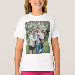 T-shirt Photo personnalisée Meilleur papa jamais