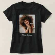 Photo personnalisée moderne et nom Créez votre pro