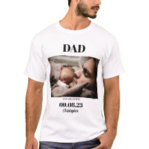 Photo personnalisée Papa Enfant établi Date de nai