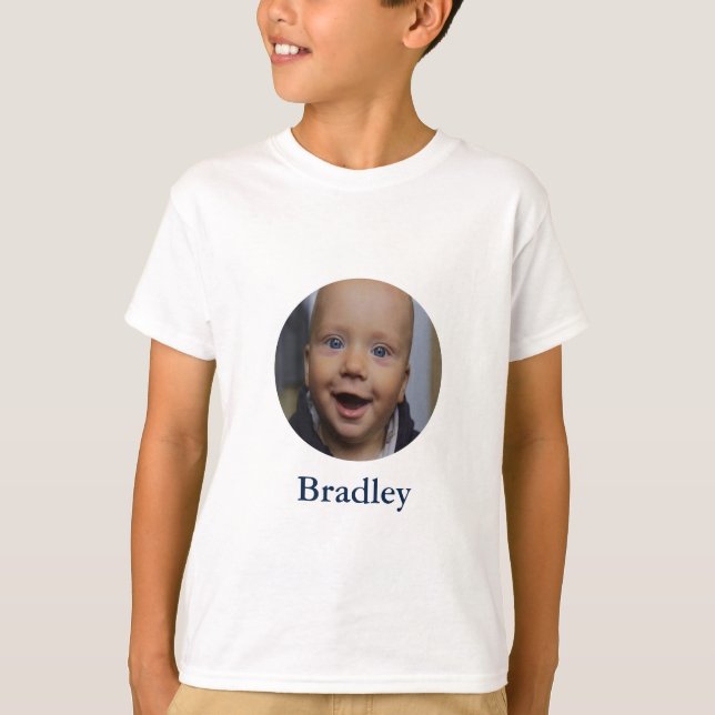 T-shirt Photo personnalisée pour bébé (Devant)