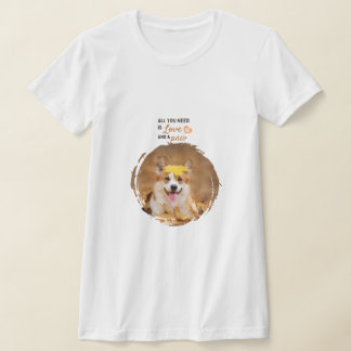 T-shirt photo pour animal de compagnie personnalis