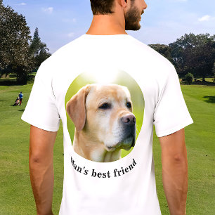 T-shirt Photo Précédente Personnalisée Et Texte Facultatif