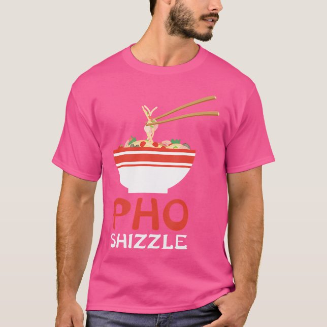 T-shirt Photo Shizzle Soupe aux nouilles Hip hop Cadeau (Devant)