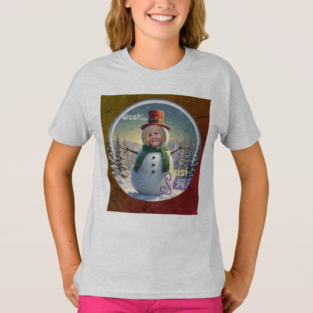 T-shirt photo Snowman HAMbyWG (Devant)