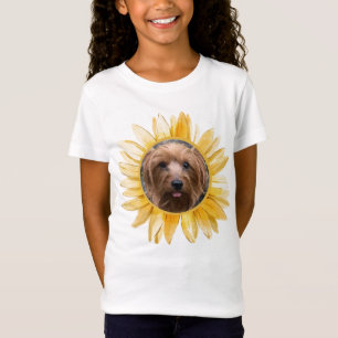 T-Shirt Photo Sunflower personnalisée