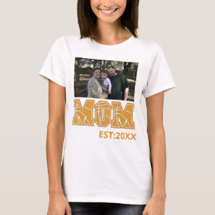 T-shirt Photo sur mesure Mères jour Sports Maman Basketbal
