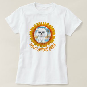 T-shirt Photo Tournesol personnalisée avec votre texte T-s