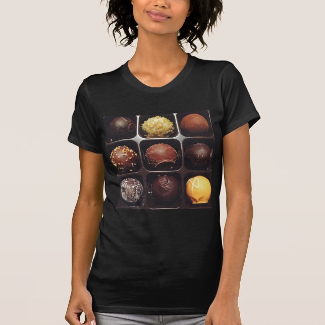 T-shirt Photo Truffe au chocolat (Devant)