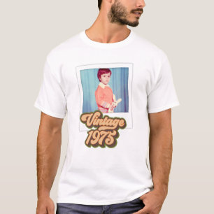 T-shirt Photo vintage 1975 50e anniversaire