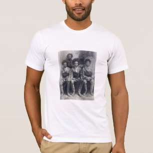 T-shirt Photo Vintage des soldats de la résistance éthiopi