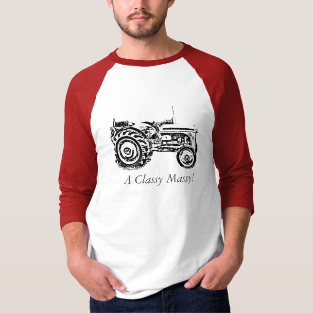 T-shirt photo vintage Gray massey tracteur fergison Hommes (Devant)
