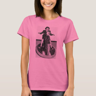 T-shirt Photo vintage T - femme sauvage dans une robe !