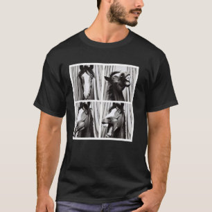 T-shirt Photobooth Classique Drôle de Cheval