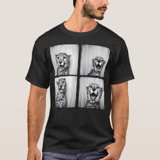T-shirt Photobooth drôle et insolite Zoo Guépard Africain