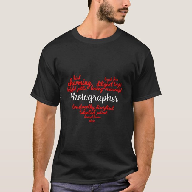 T-shirt Photographe (Devant)