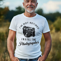 Photographe à temps plein à la retraite