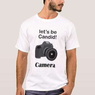 T-shirt Photographe Amateur de Caméra