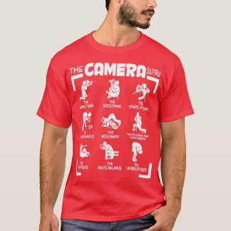 T-shirt Photographe amusant de la caméra Sutra