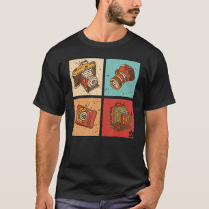 T-shirt Photographe Appareil photo Art de la photographie
