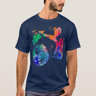 T-shirt Photographe Aquarelle Caméra Photo Photographie G