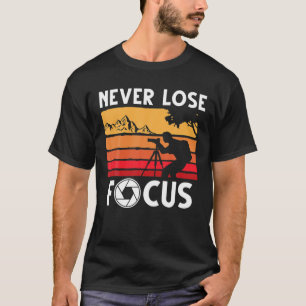 T-shirt Photographe Camera Lover Photographie Cool