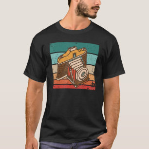 T-shirt Photographe Caméra Photographie Vintage Art Men