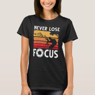 T-shirt Photographe cool Art Pour Hommes Femmes Photograph