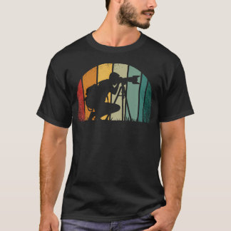 T-shirt Photographe Coucher de Soleil Prise de Photos Appa