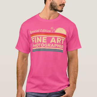 T-shirt Photographe d'art photographie fine vintage