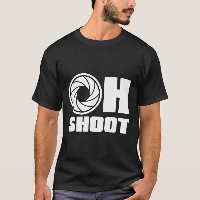 T-shirt Photographe Day Venin Camera (Devant)