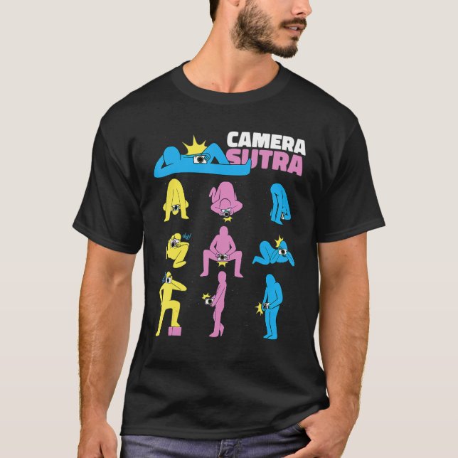 T-shirt Photographe de caméra Sutra (Devant)