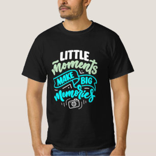 T-shirt Photographe de souvenirs de voyage