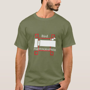 T-shirt photographe d'oiseaux