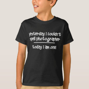 T-shirt Photographe drôle