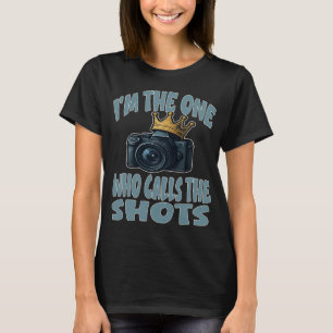 T-shirt Photographe Drôle Je Suis Celui Qui Appelle La Cap