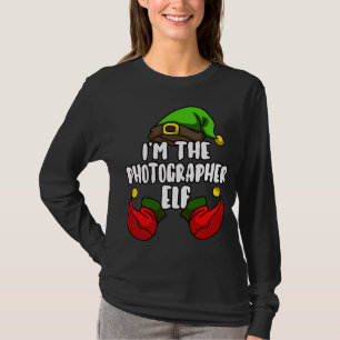 T-shirt Photographe Elf Matching Family Group Christmas P
