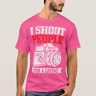 T-shirt Photographe Je Prends Des Gens Appareil Photo Drôl