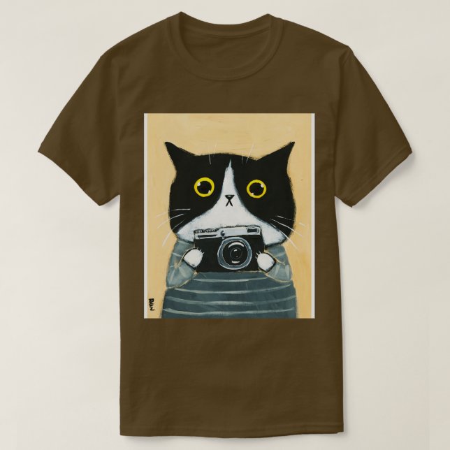 T-shirt Photographe Kitty (Design devant)