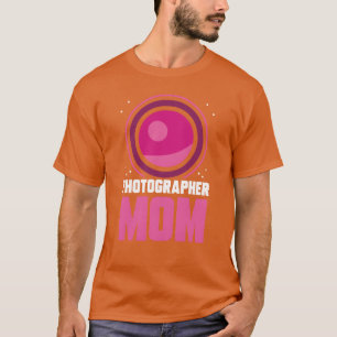 T-shirt Photographe Maman Camera Mère Photographie drôle