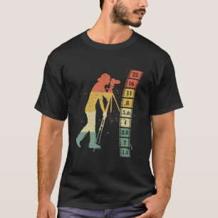 T-shirt Photographe rétro
