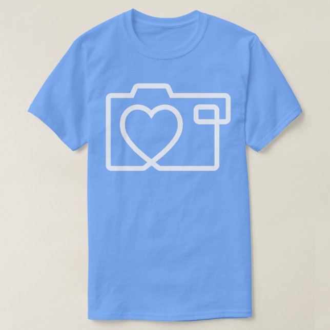 T-shirt Photographer Lover Photography Cameraman Camera T  (Design devant)