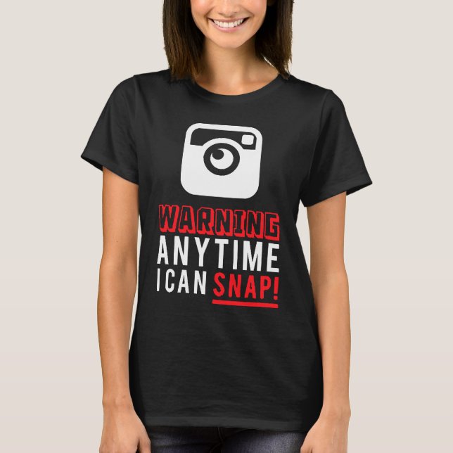 T-shirt Photographes (Devant)