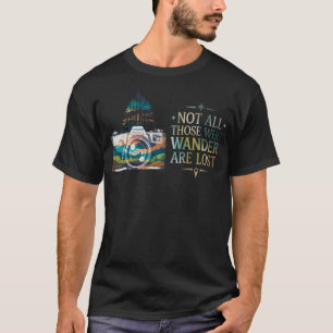 T-shirt Photographes Pas Tous Ceux Qui Errent Sont Perdus