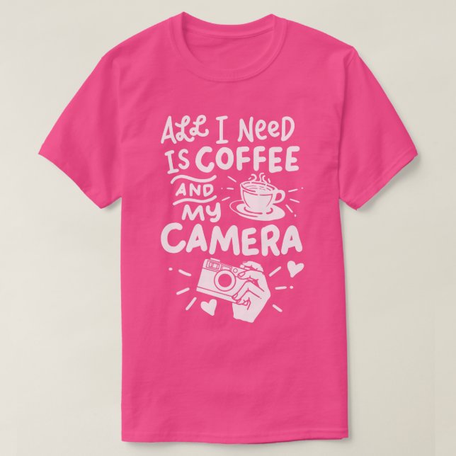 T-shirt Photographie (Design devant)