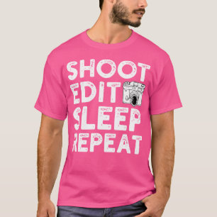 T-shirt Photographie à l'appareil photo