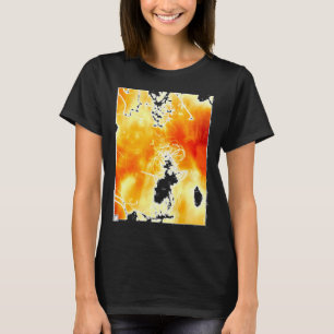T-shirt Photographie Abstraite Light Burning Sticker